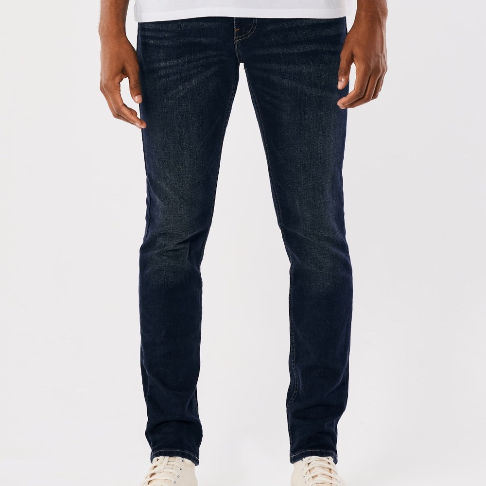 Hollister Epic Flex Skinny Jeans 31 x 30 Dark Wash